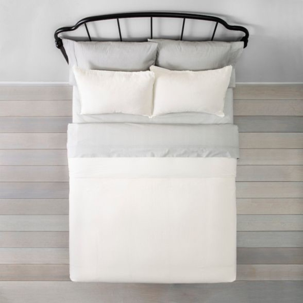 Heath & Hand • Linen Blend Duvet Sour Cream
